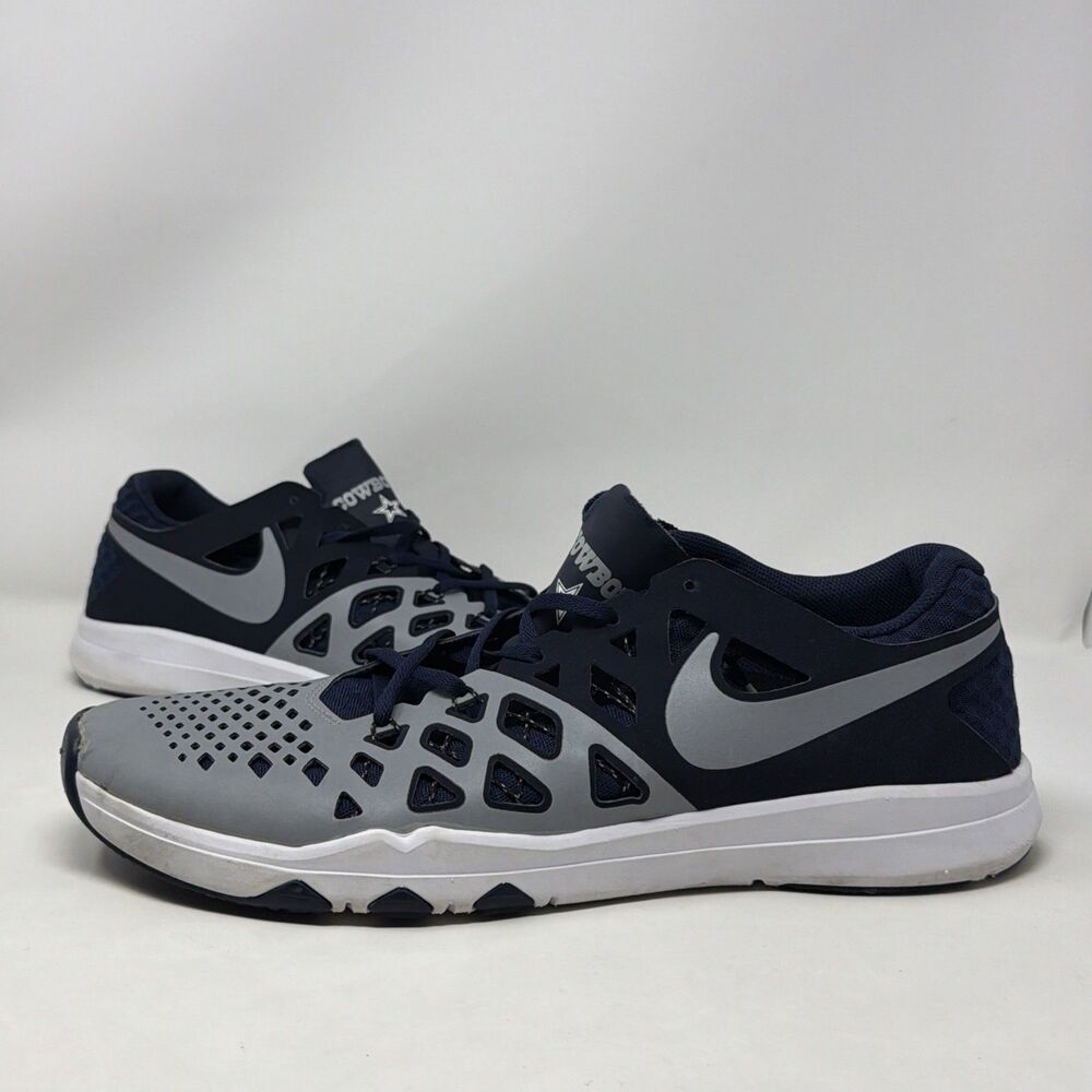 AUTH Nike Train Speed 4 AMP Dallas Cowboys NFL Shoes Men 14 848587-013